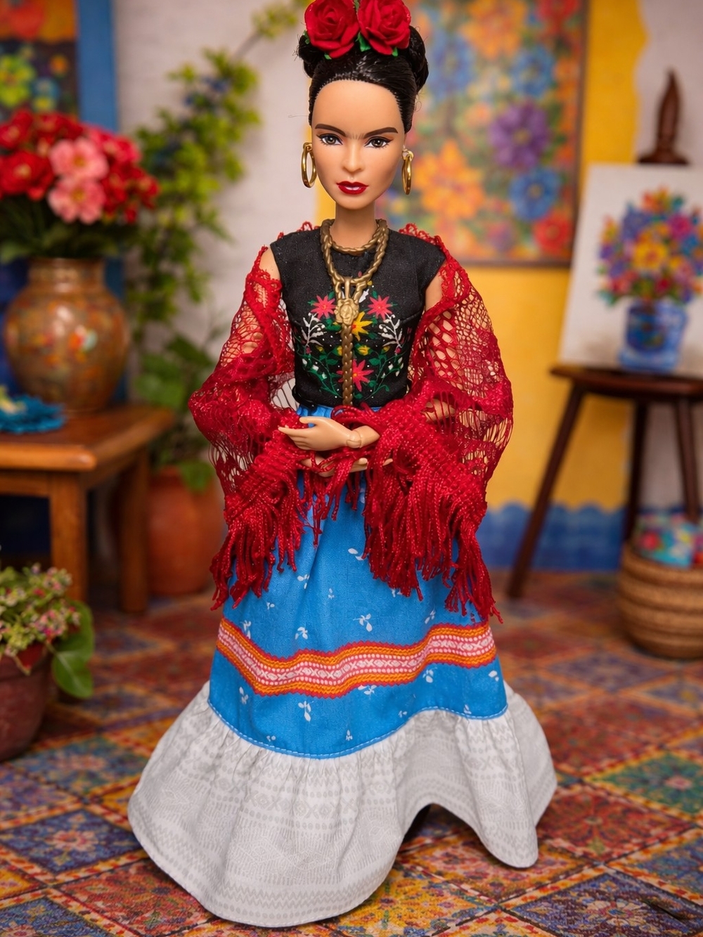Barbie Inspiring Women Frida Kahlo OOAK Accessories